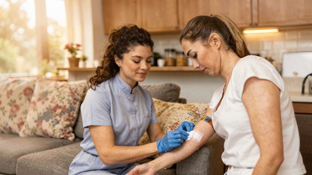 In-home wound care