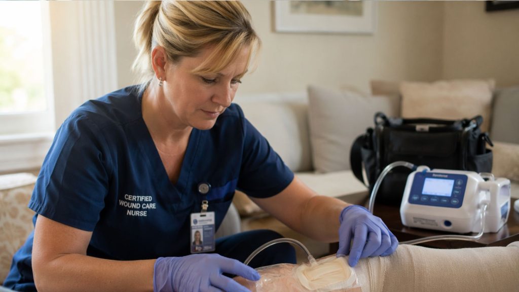 What Is Negative Pressure Wound Therapy? 2 NPWT treatment