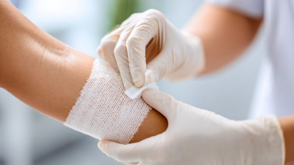 tunneling wound dressing