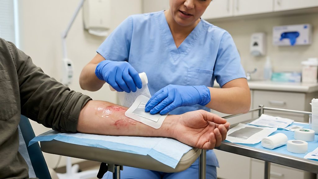 infected wound symptoms